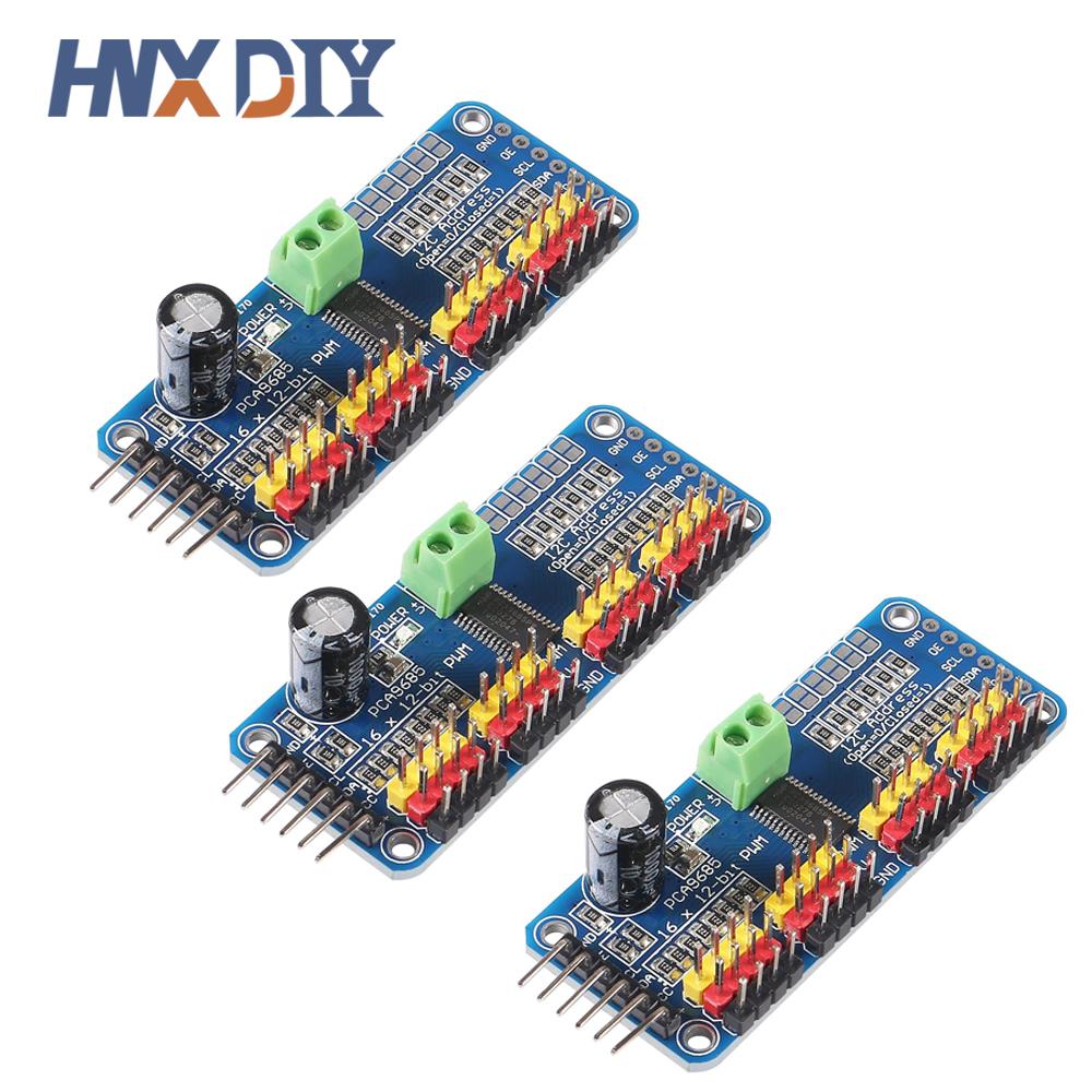 PCA9685-Servomotor de 16 canal - Microbit Robot reseña y precio