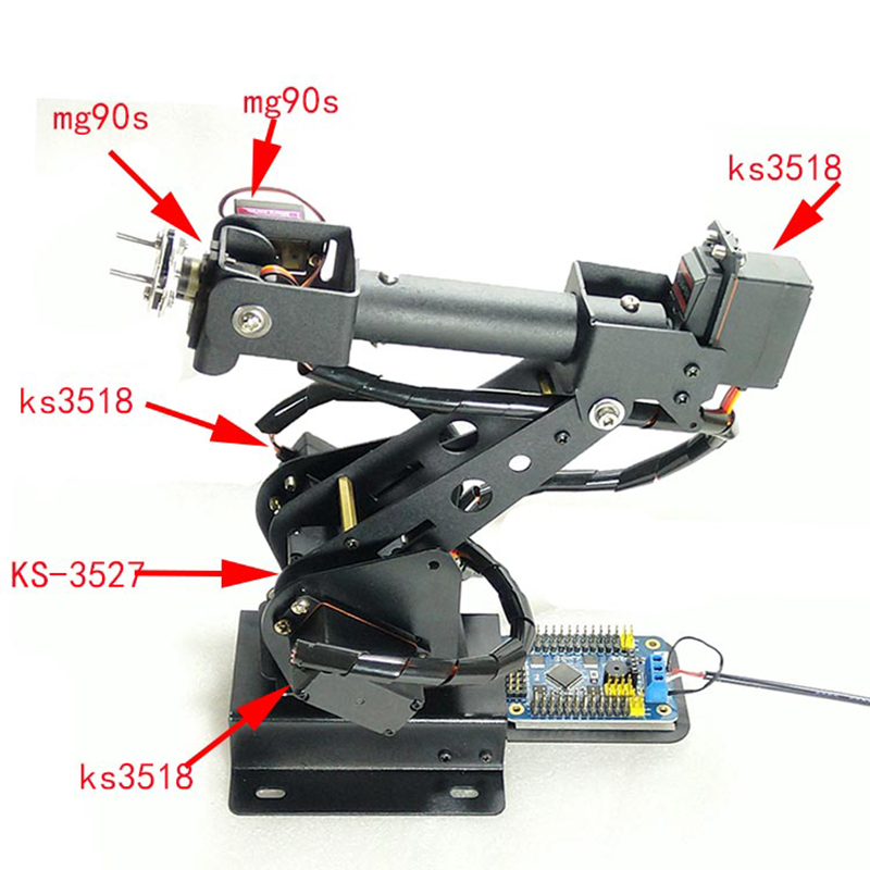 Brazo robótico Industrial ABB  - Robot Arm Metal reseña y precio