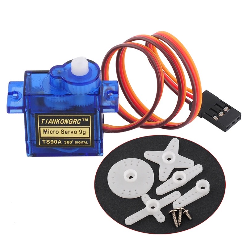 TS90A 9G Micro Servo 180 grado - Micro Servo reseña y precio