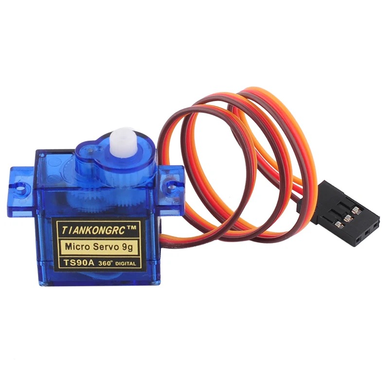TS90A 9G Micro Servo 180 grado - Micro Servo reseña y precio