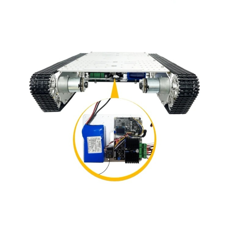 Chasis 4WD T800S con orugas de - Tracked Robot Chassis reseña y precio