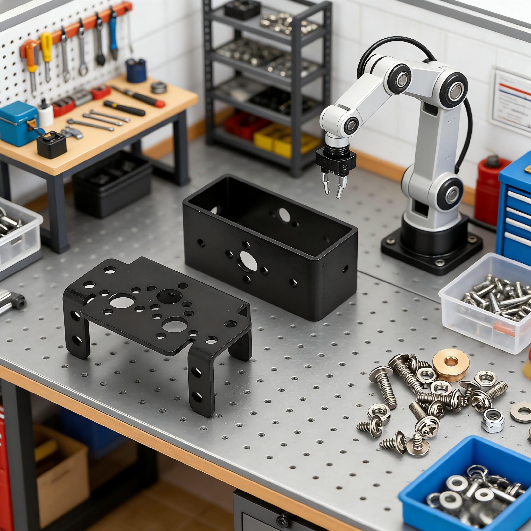 Soporte de Servomotor MG995 MG - Pan Tilt Bracket reseña y precio